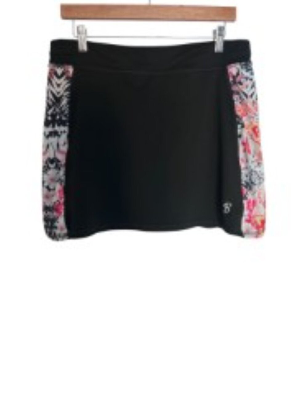 Sofibella Black & Floral Tennis Skort